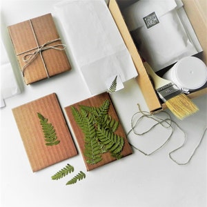 Handmade paper making DIY kit Eco crafting image 5