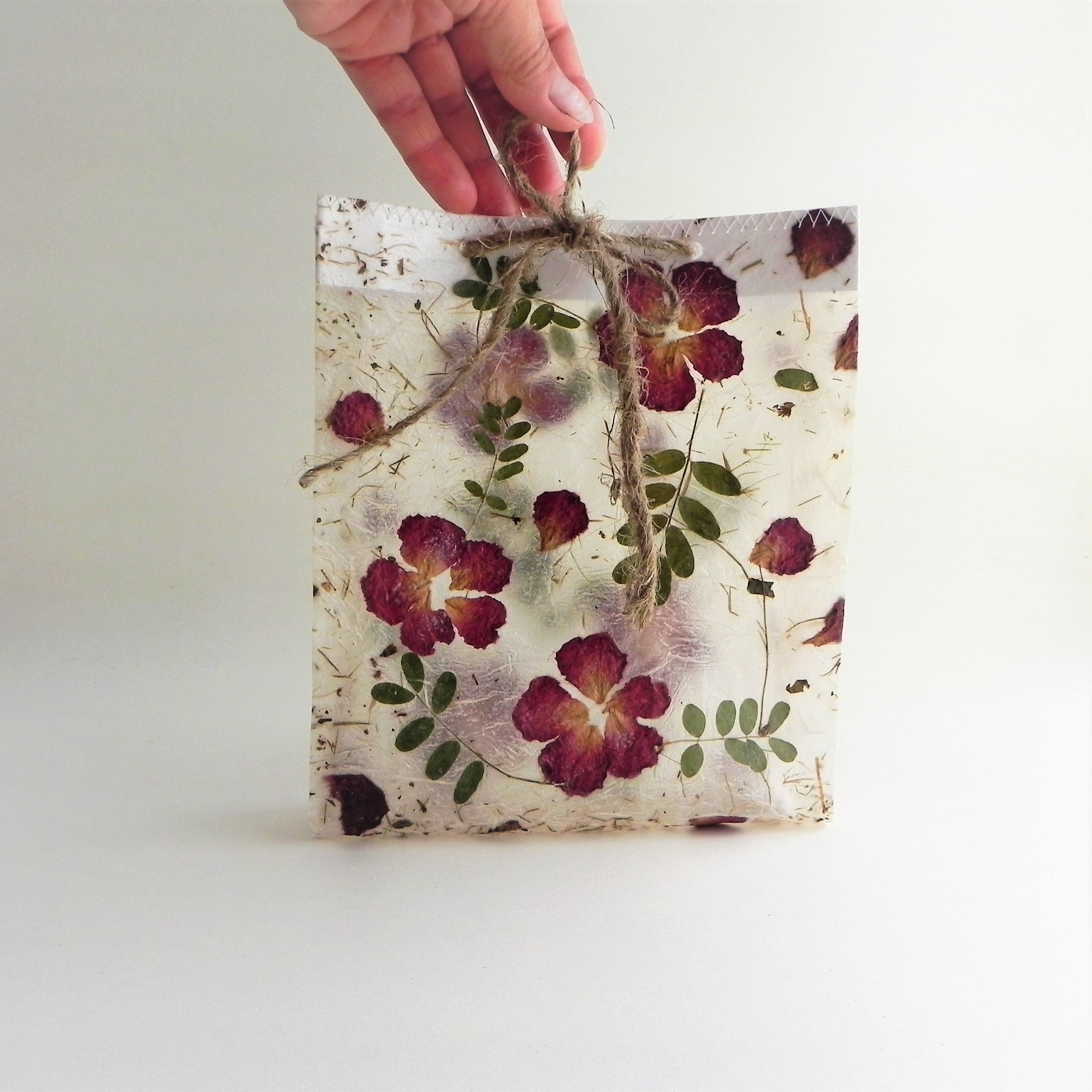 Dried Flower Diy Handmade Material Bag Pressed Mixed Natural - Temu