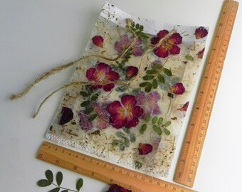 PATIKIL Carta Fiore Regalo Sacchetti Set 4pz Carta Bouquet Fiore Regalo