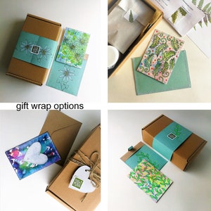 DIY craft kit learn to make paper with pressed leaves image 10