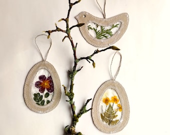 Vogel- en eierendecoratiecadeau, paasbabyshowerdecor