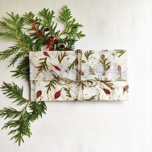 Envelopes de papel feitos à mão de Natal, porta-cartões de presente, envelope de dinheiro