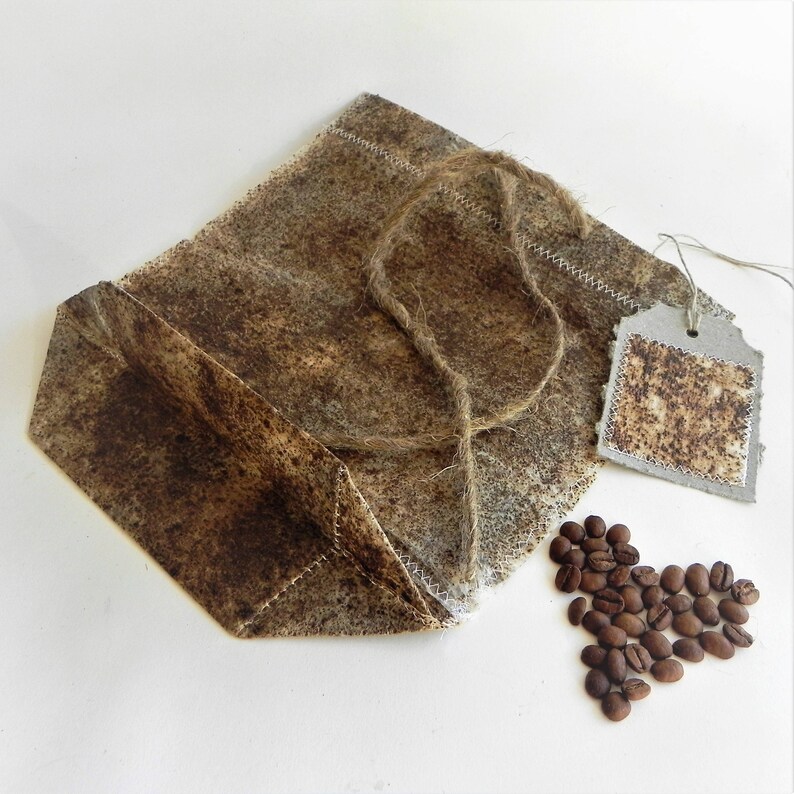 Coffee Gift Bag Coffee Lover Favors Bag Brown Paper Gift Etsy