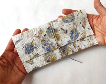 Pressed Flowers Paper Envelopes Handmade Stationery for Gifting & Invitations