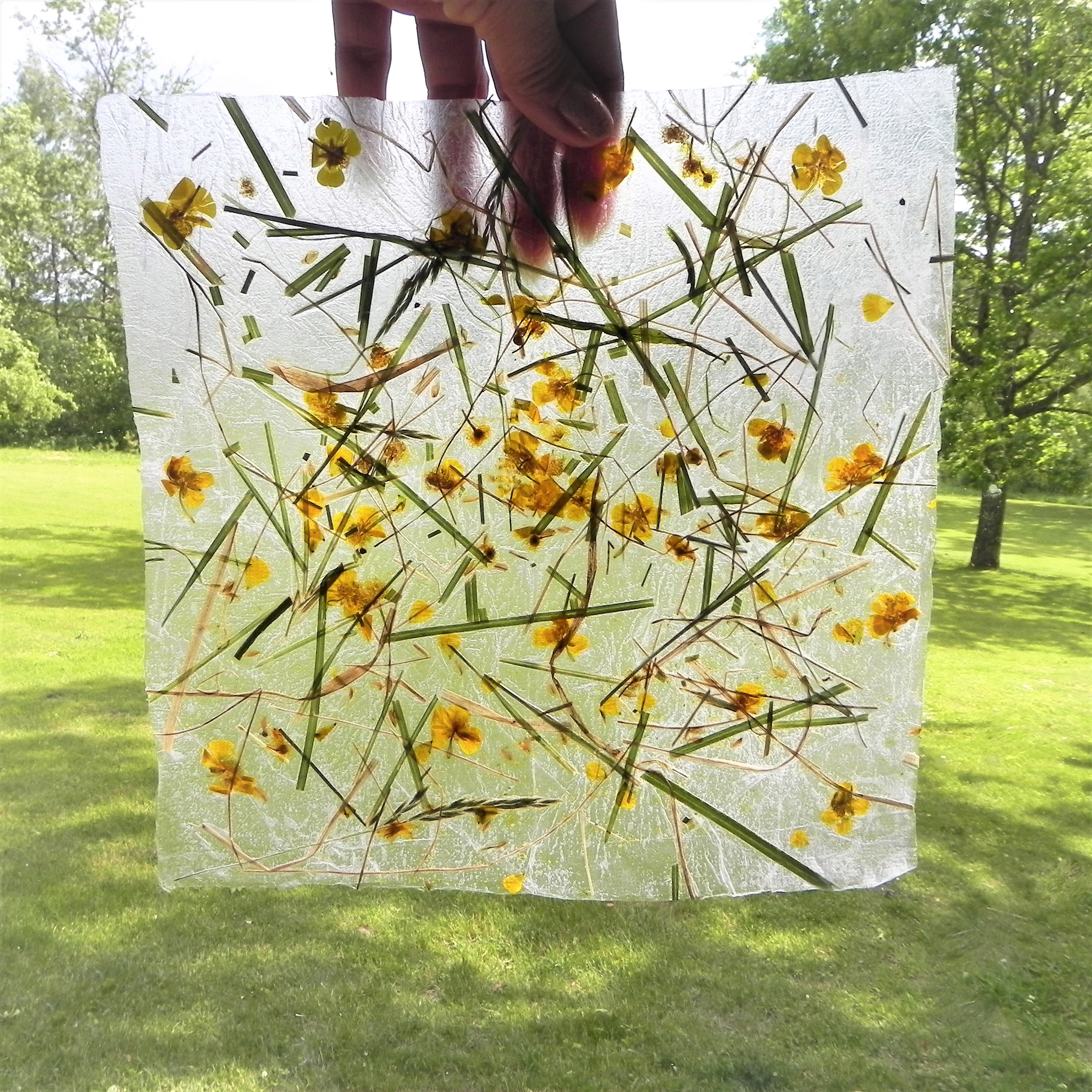Handmade Paper Wildflowers - Finding Time To Create