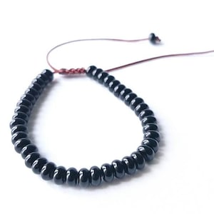 Mens bracelets - Black onyx bracelet - Gift for him