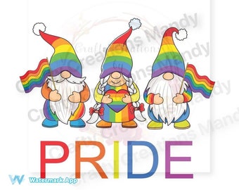 LGBTQ Pride Gnome digitale Datei