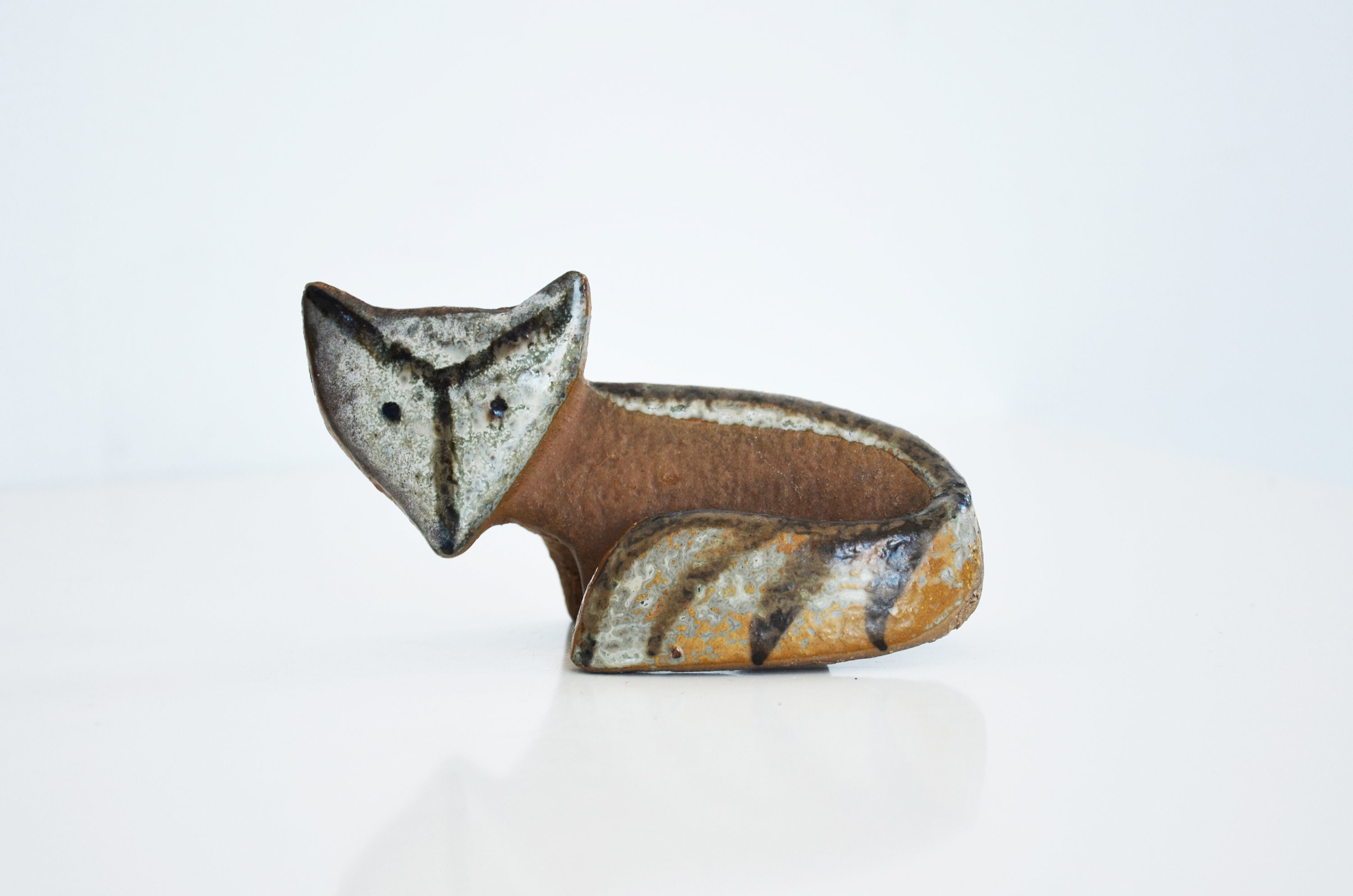 Art & Collectibles Sweden GUSTAVSBERG Adorable Ceramic Fox Figurine ...