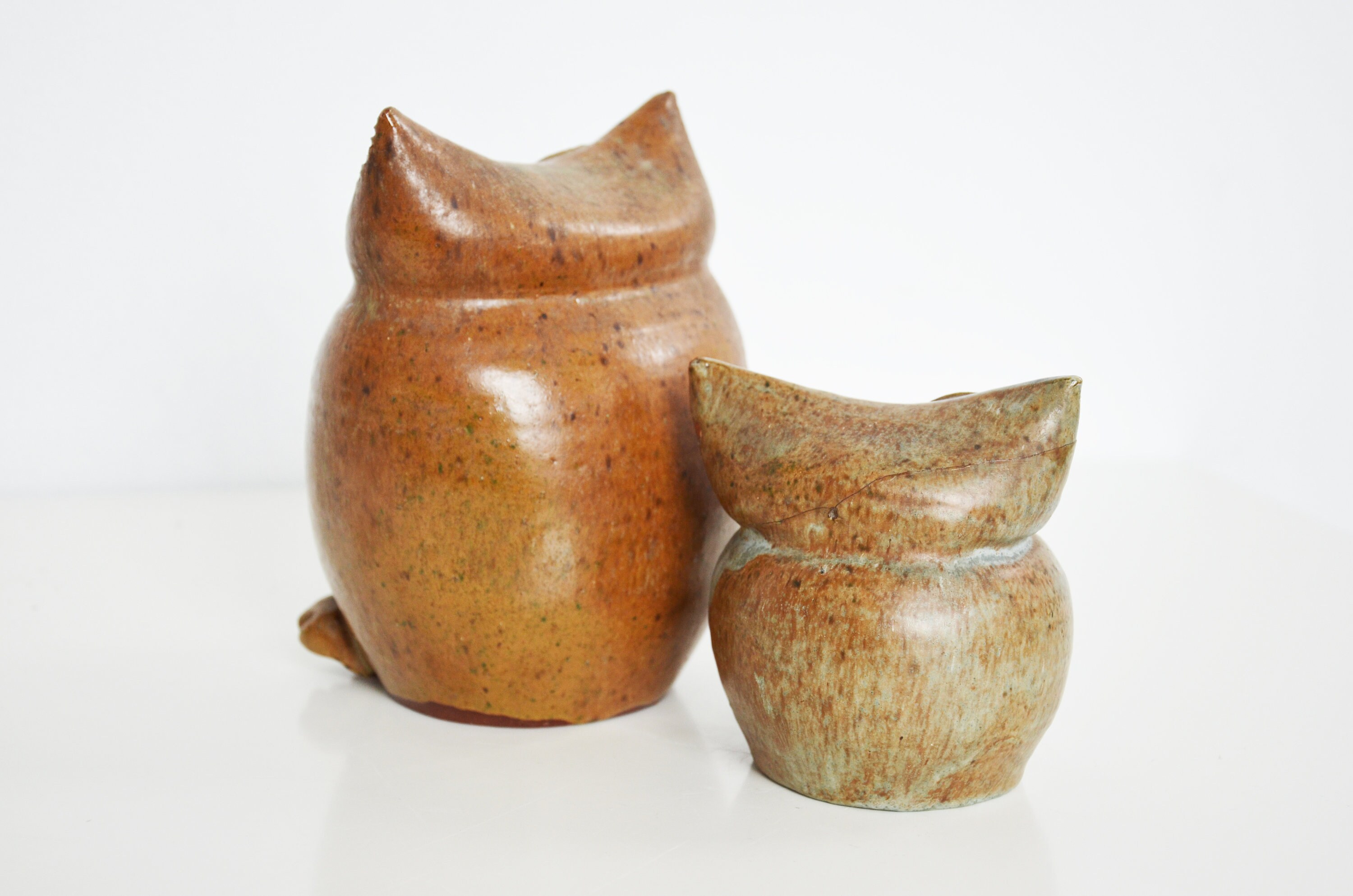 Vintage Midcentury BELLINGHAM Studio Pottery Cat Figures Etsy UK