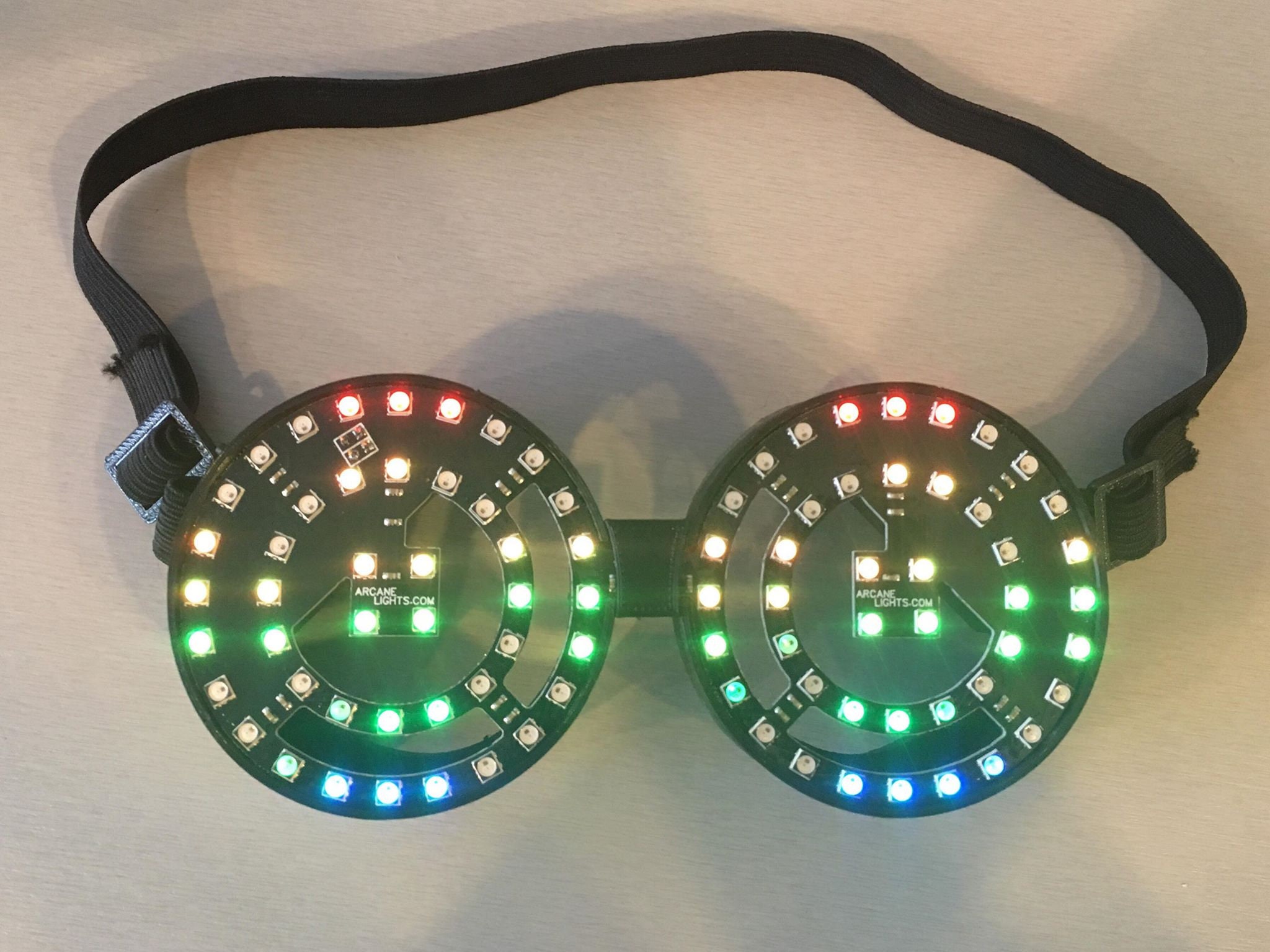 Arcane LED Goggles 88 Full Color LEDS and over 100 Etsy