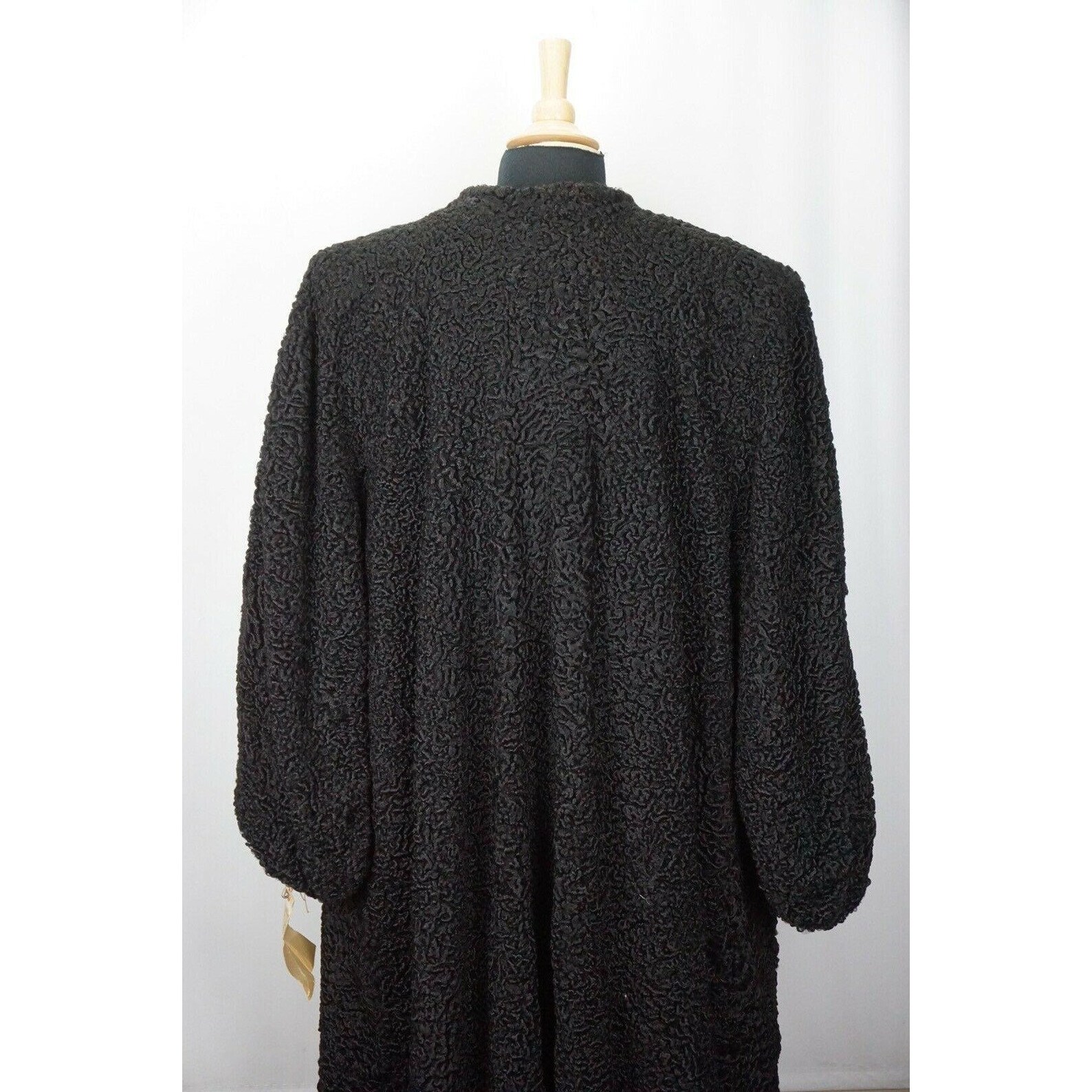 LUXURY VINTAGE 1947 Handmade Black Persian Fur Long Coat - Etsy UK