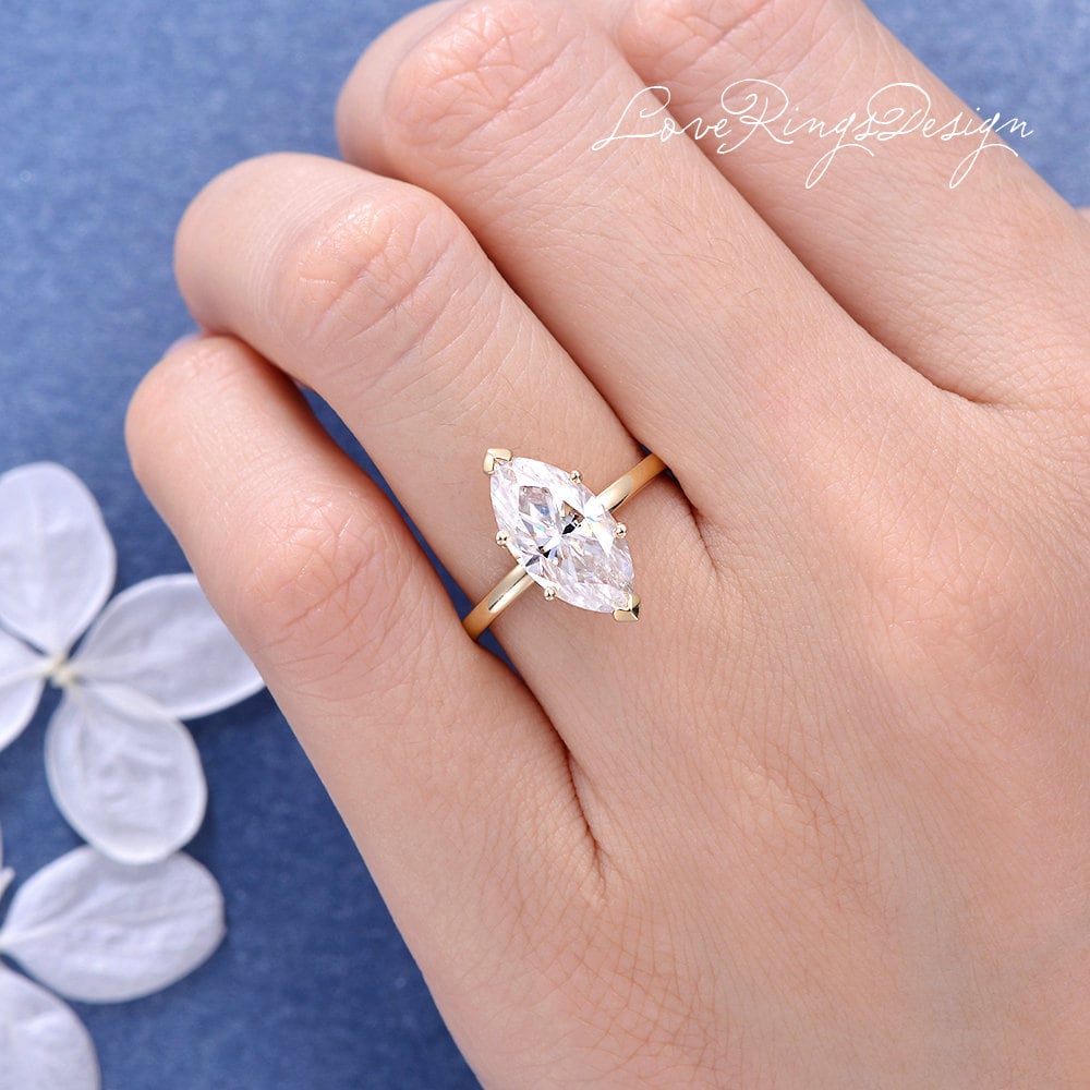 Marquise ring gold deals