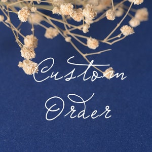 Custom Order / Extra costs / Shipping Upgrade / Rush Order / Shipping Insurance