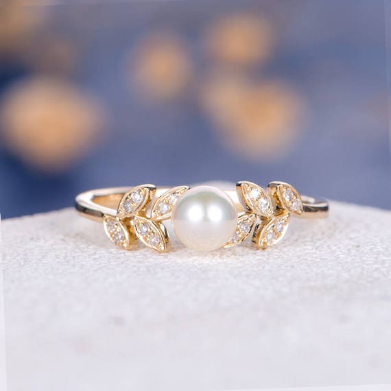 bague de fiancaille femme perle bague de fiancaille femme perle
