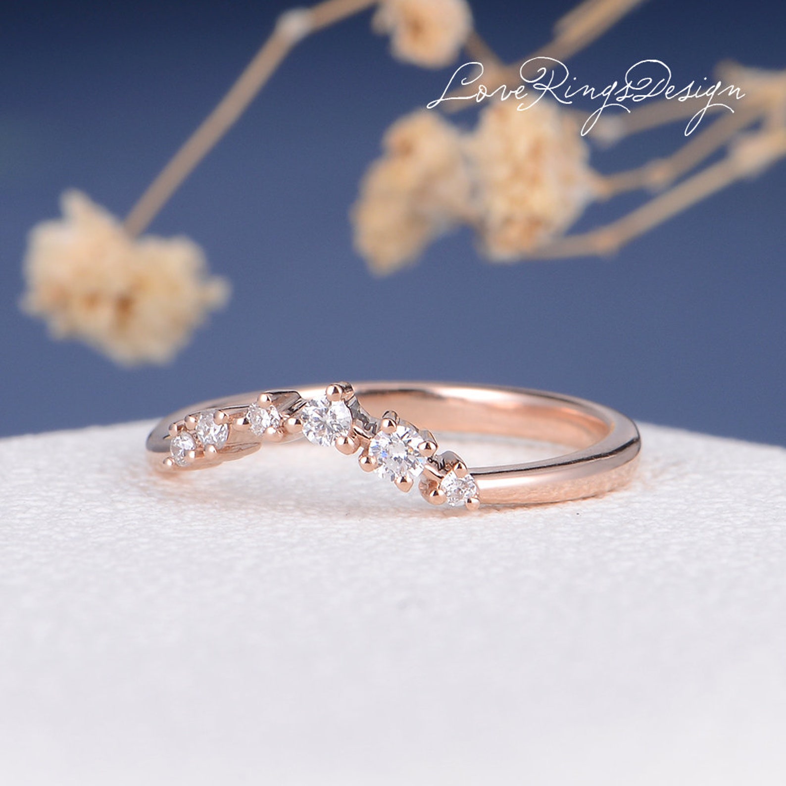 Unique Asymmetric Wedding Band Custom Cluster Matching Band - Etsy Unique Asymmetric Wedding Band Custom Cluster Matching Band - Etsy