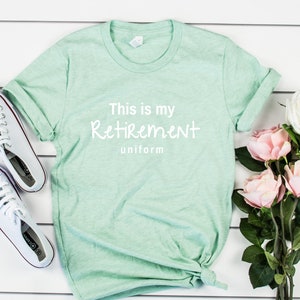 This Is My Retirement Uniform, Retirement Shirt, Retirement T-Shirt, Retired Shirt, I&#39;m Retired Shirt,  Short-Sleeve Unisex T-Shirt