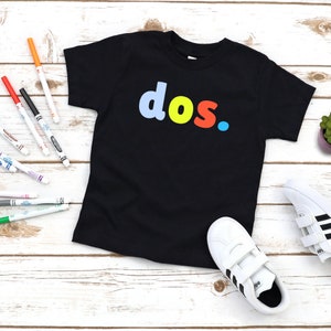 2nd Birthday Shirts for Boys 2 Dos Anos , Taco TWOsday,Age Two Year Old Birthday Shirt , Boys 2nd Birthday Shirt, Camisas Nino,Spanish Gifts