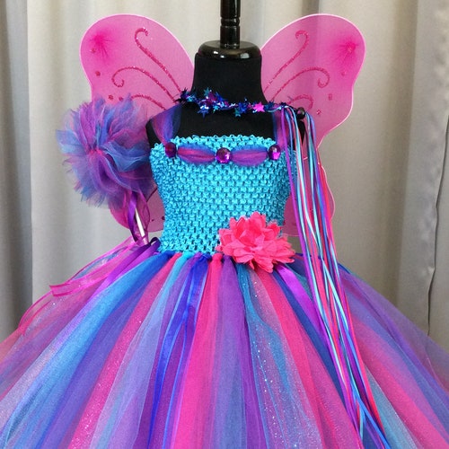 Purple Fairy Princess Costume Princess Tutu Dress With Crown - Etsy