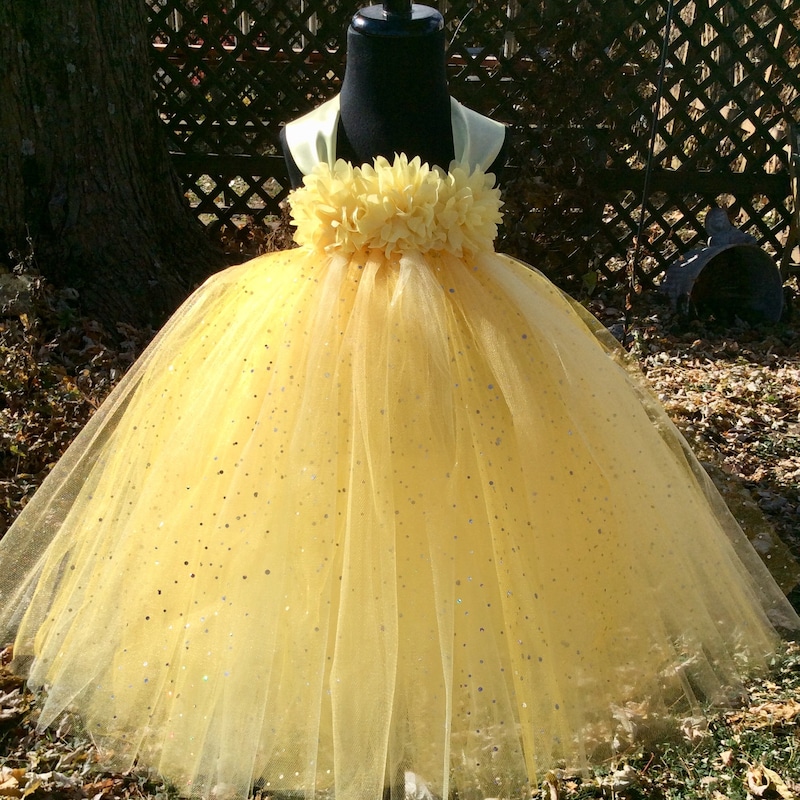 Yellow Flower Girl Dress Etsy — free download