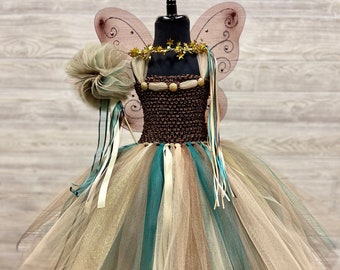 Camouflage Fairy Princess Costume Princess Tutu Dress up Set