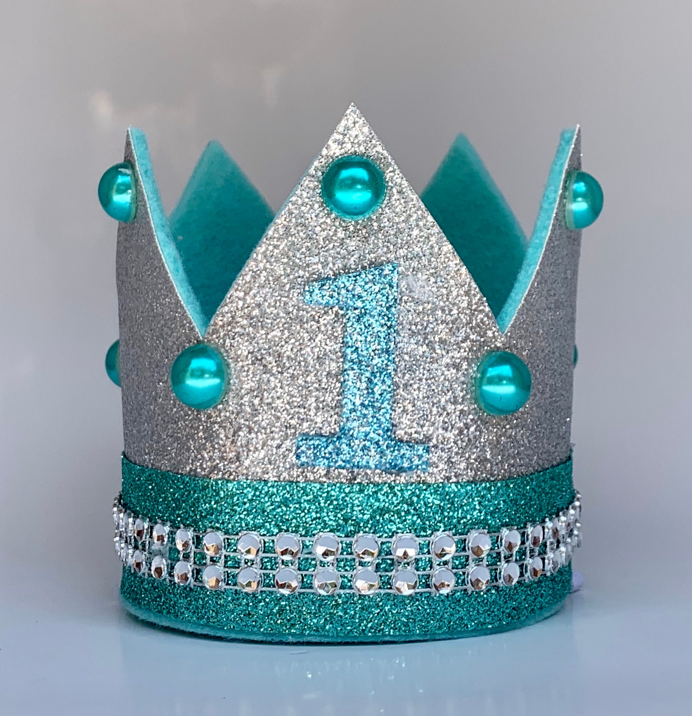 first birthday crown boy