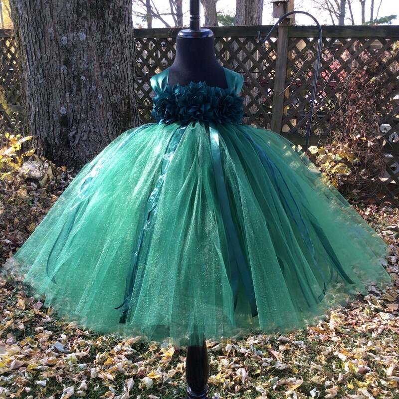 The Flower me pretty dress- Green