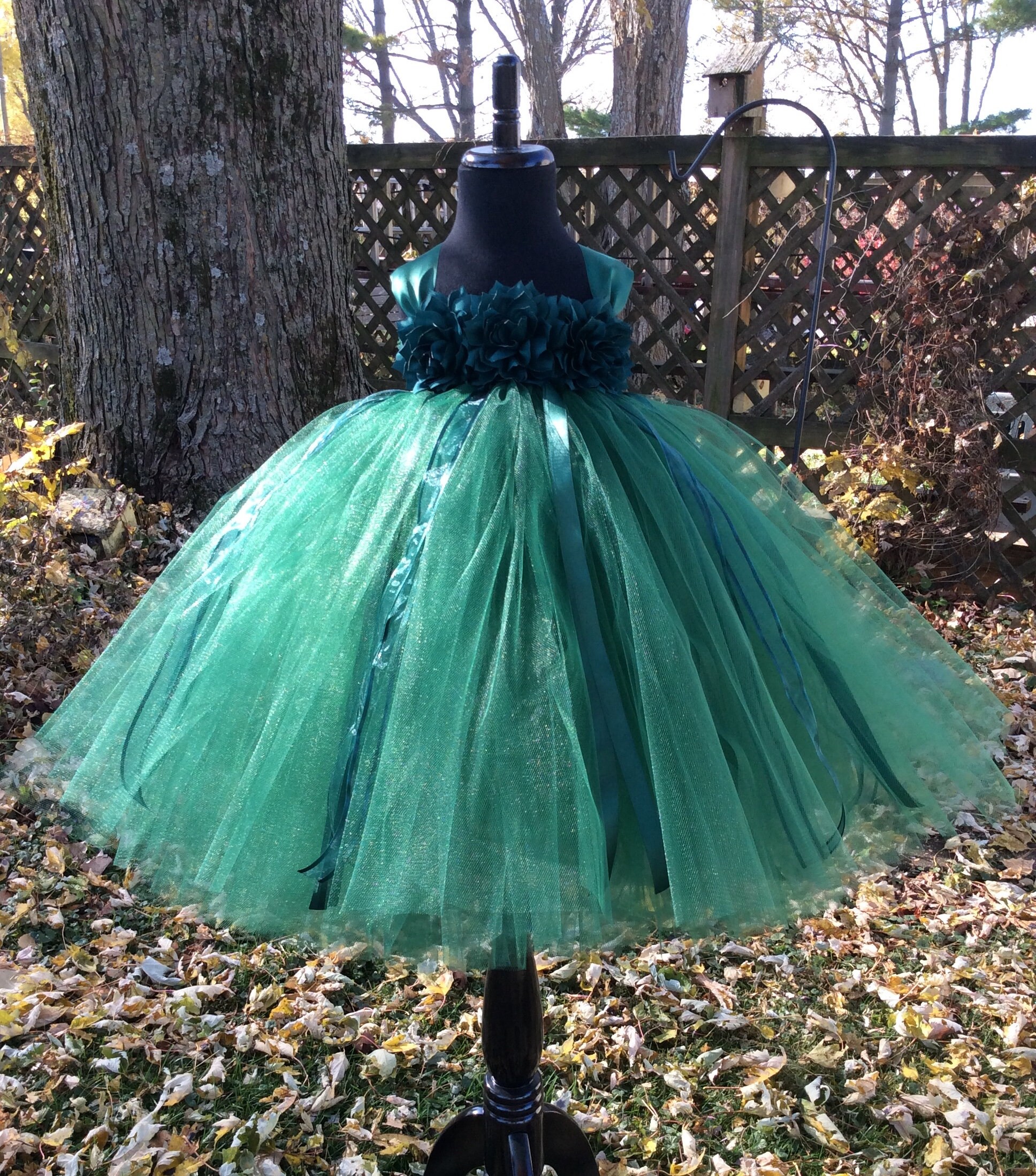 Hunter Green Formal Toddler Dress - Etsy