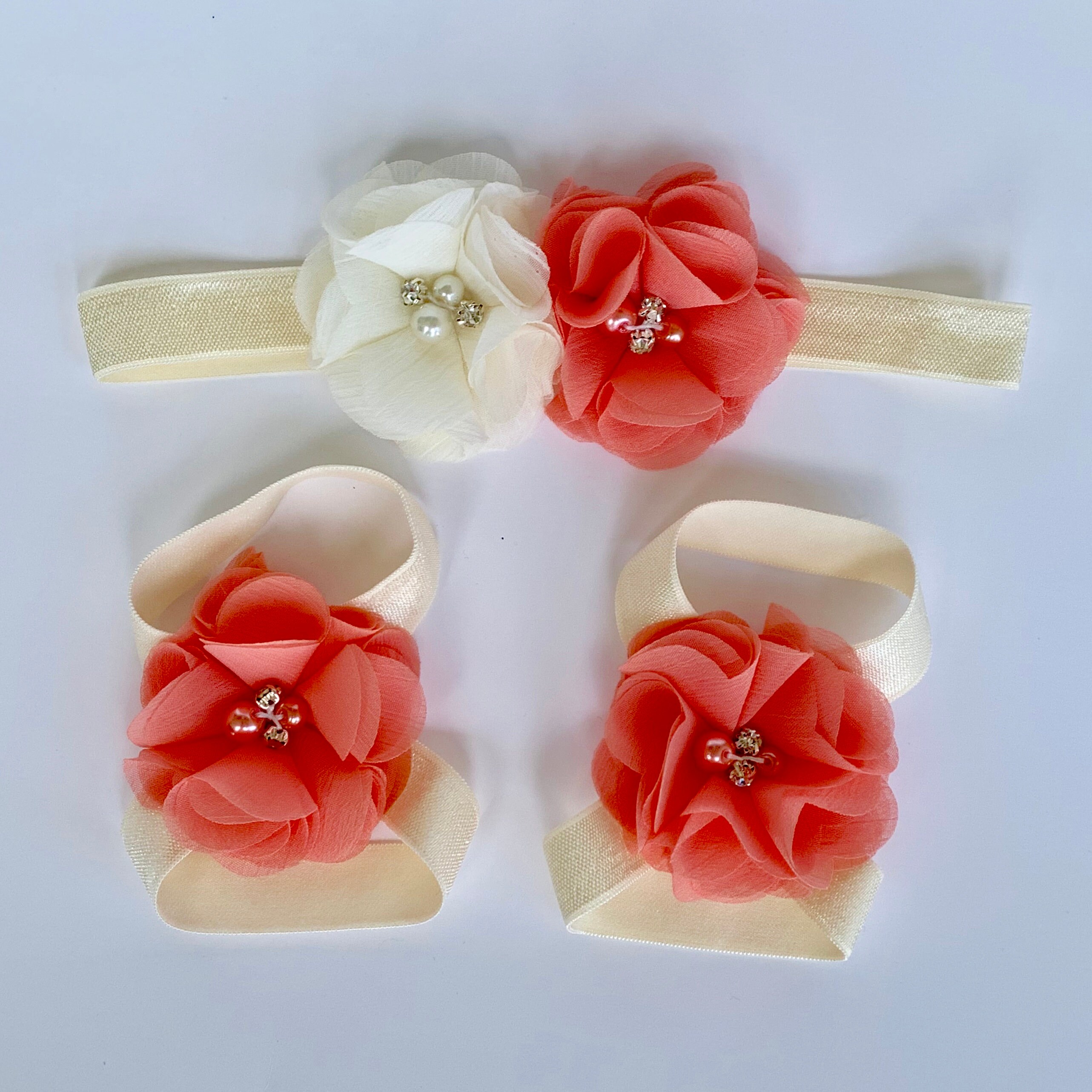 peach first birthday outfit