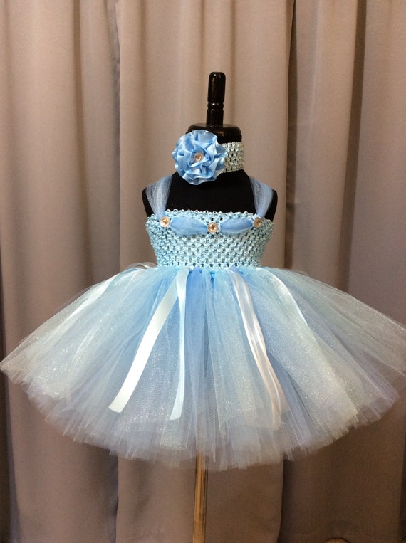baby blue tutu dress