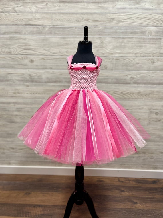 Pink and Fuchsia Princess Tutu Dress for Girls Princess | Etsy