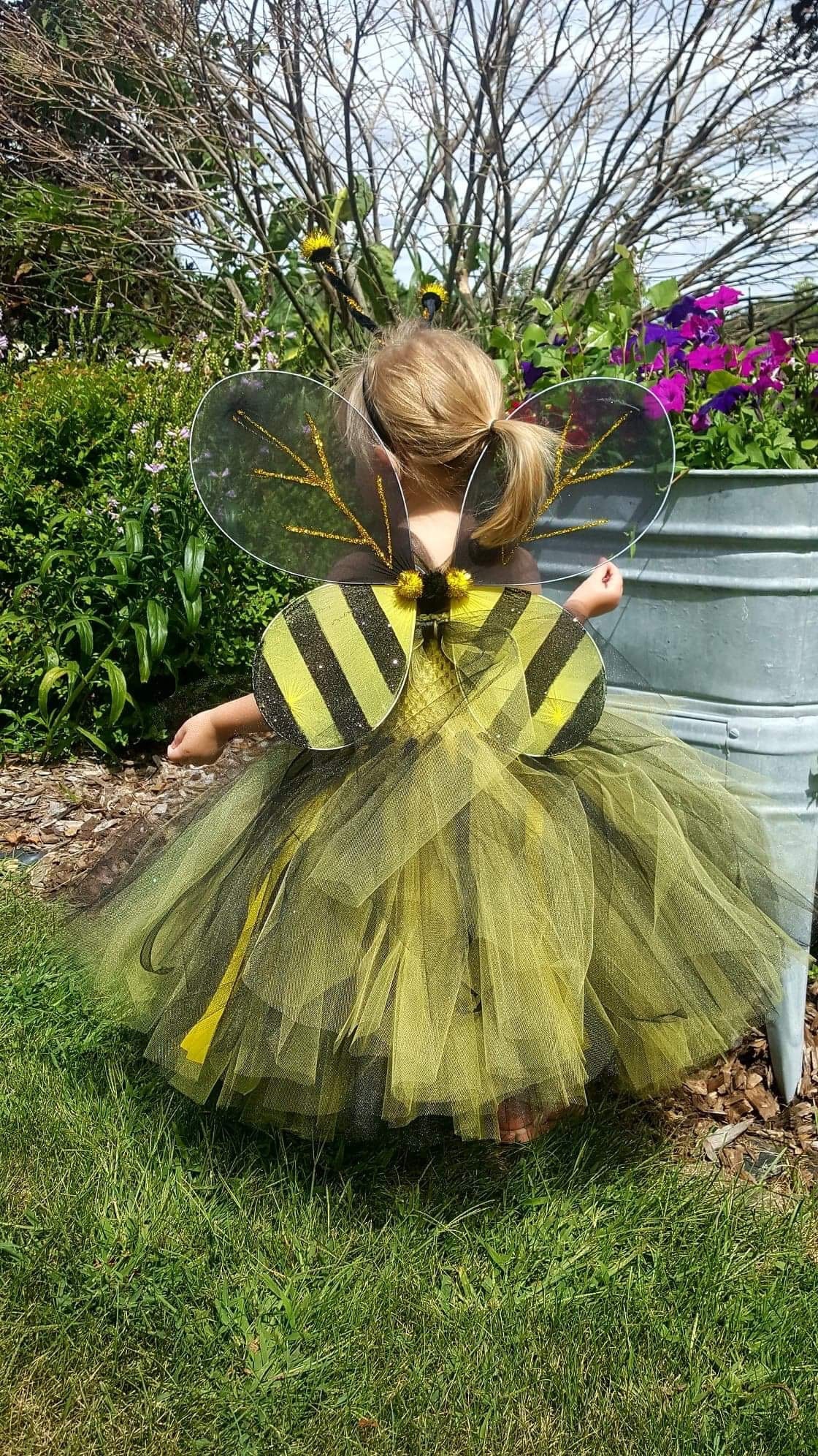 Bumble Bee Costume Bumble Bee Tutu With Wings and Headband | Etsy