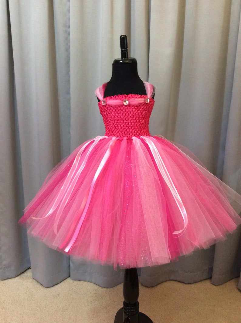 Fuchsia and Pink Fairy Princess Costume Princess Tutu Dress - Etsy