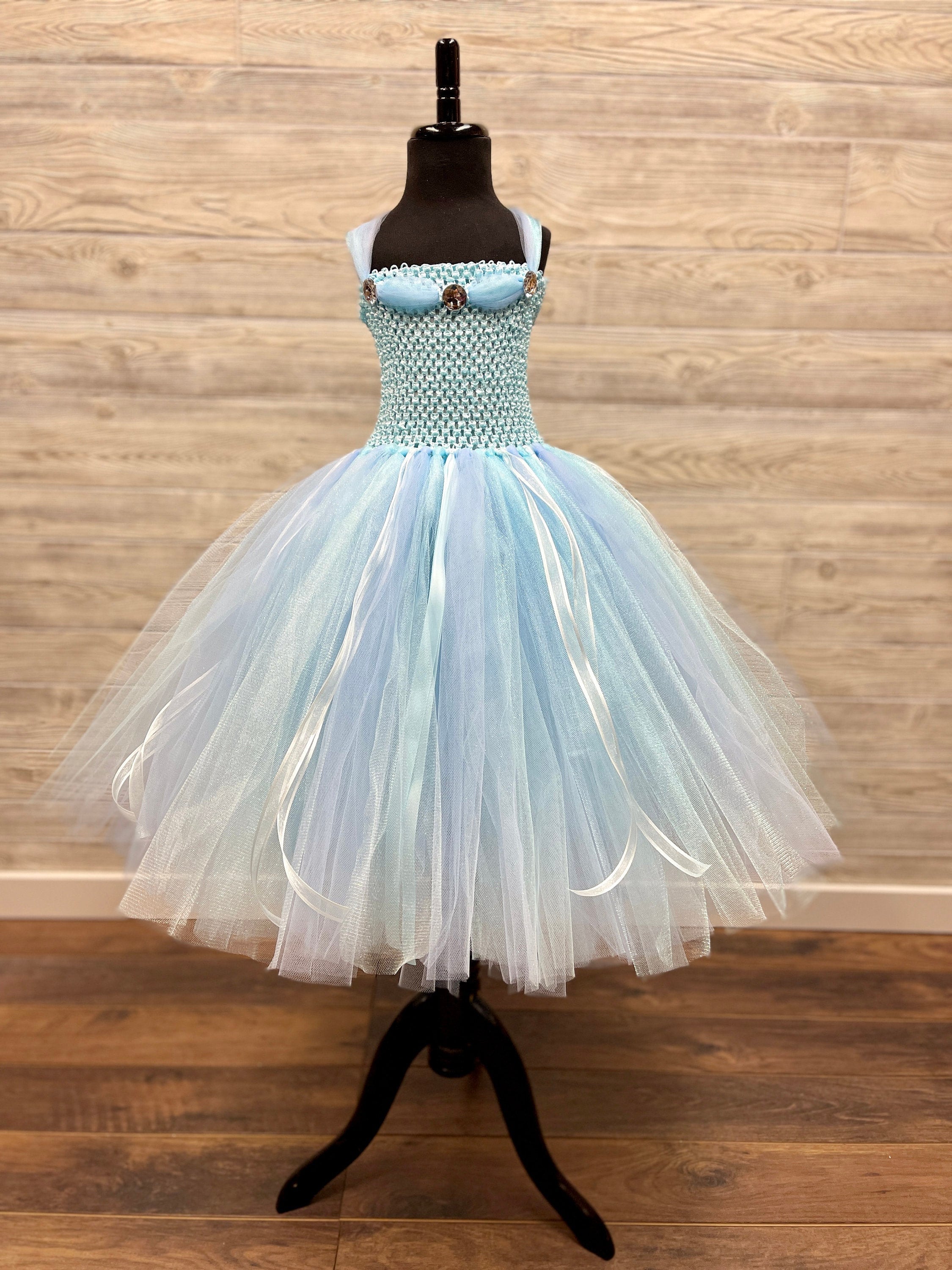 Tiana Blue Dress - Etsy