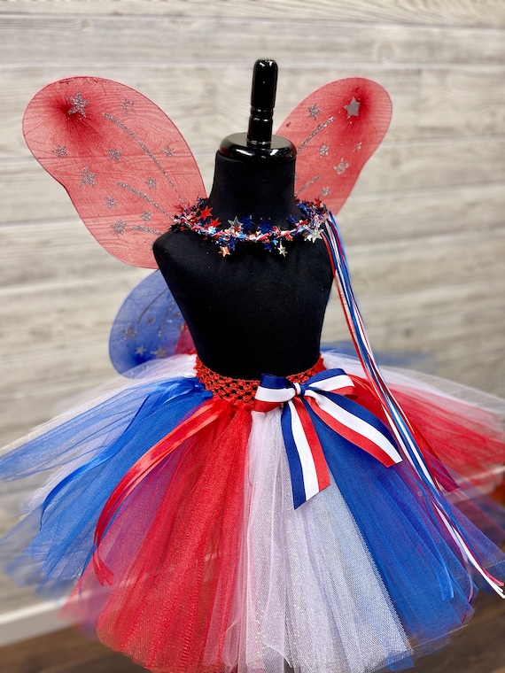 Red White & Blue Tutu Skirt Tutus for Girls Baby Tutu Toddler Tutu