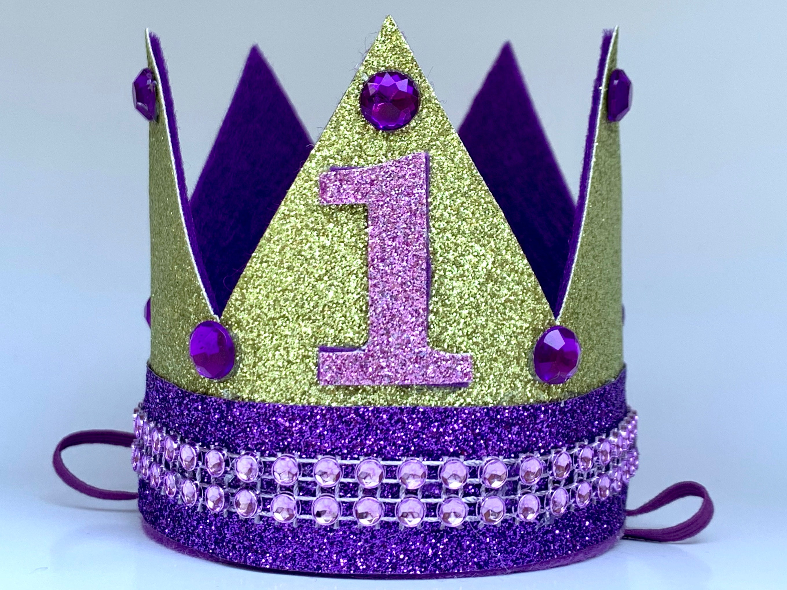 first birthday crown boy