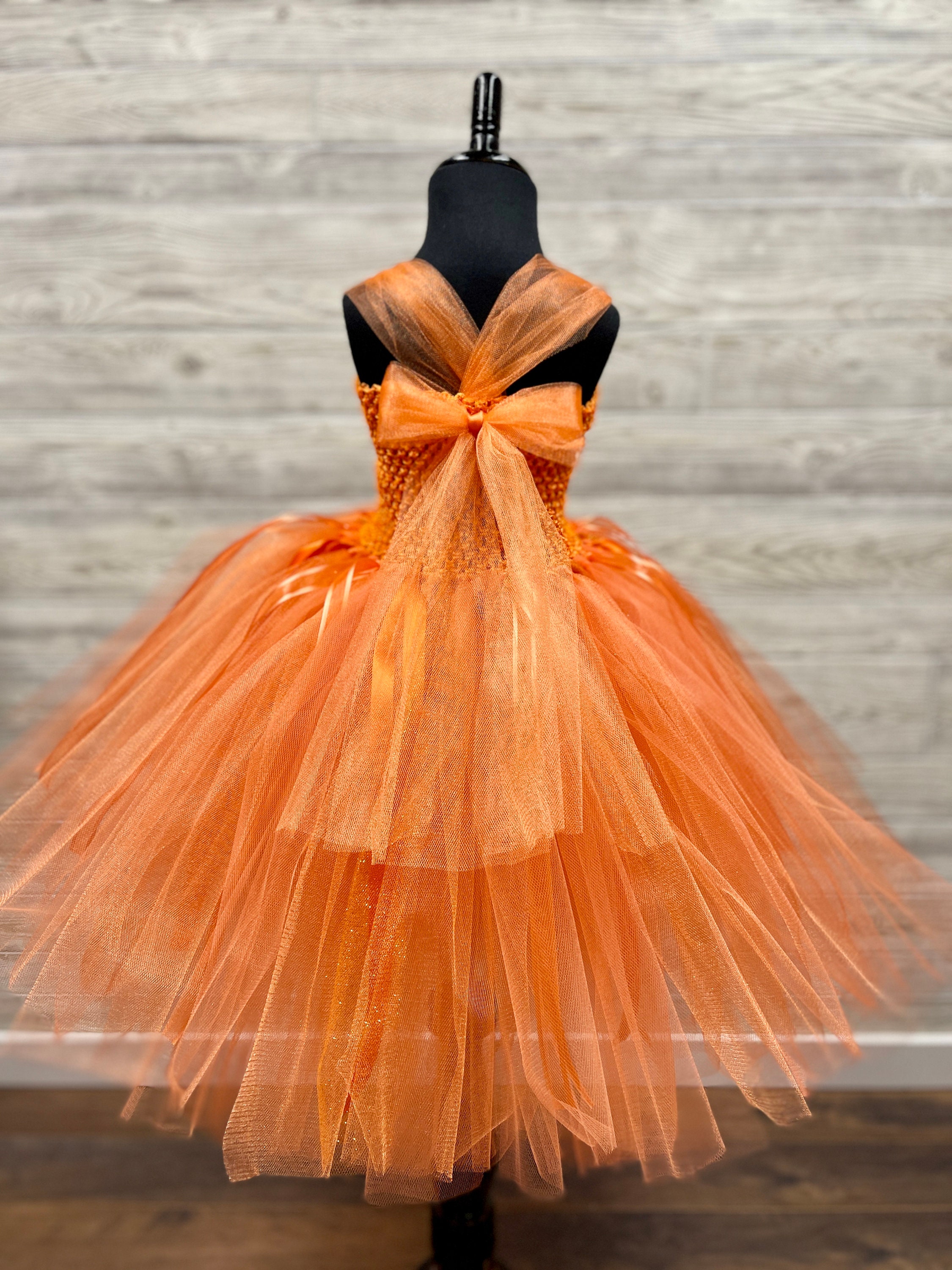 orange dress ladies Orange Semi Formal Dress | Bloom West Boutique main image 1