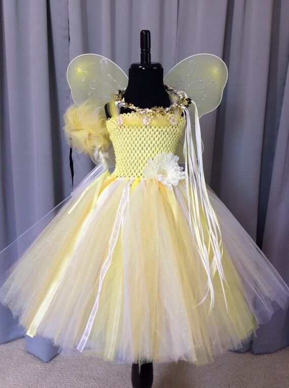 White fairy top costume child