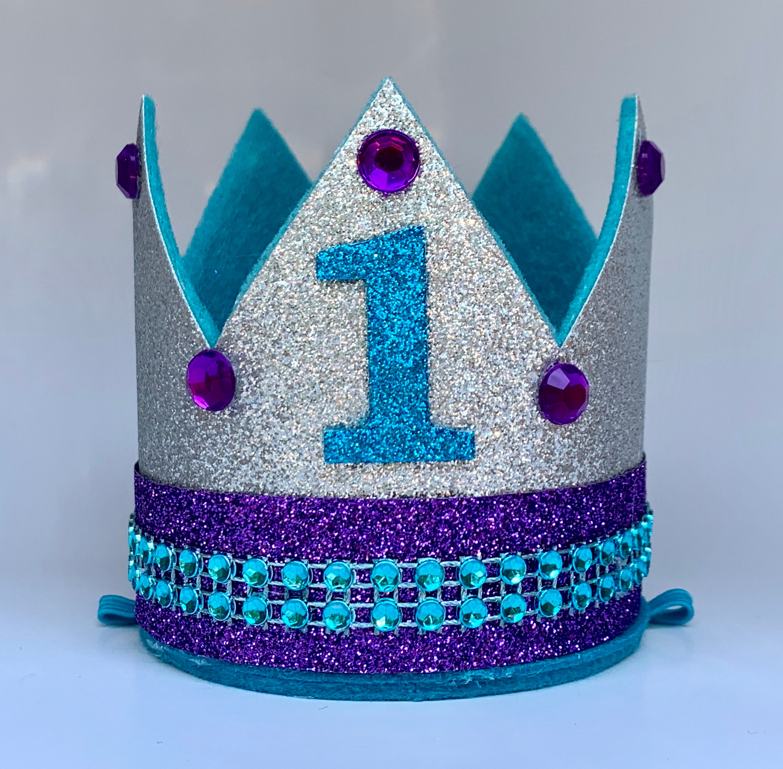 first birthday crown boy