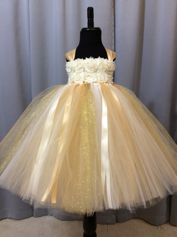 gold princess gown