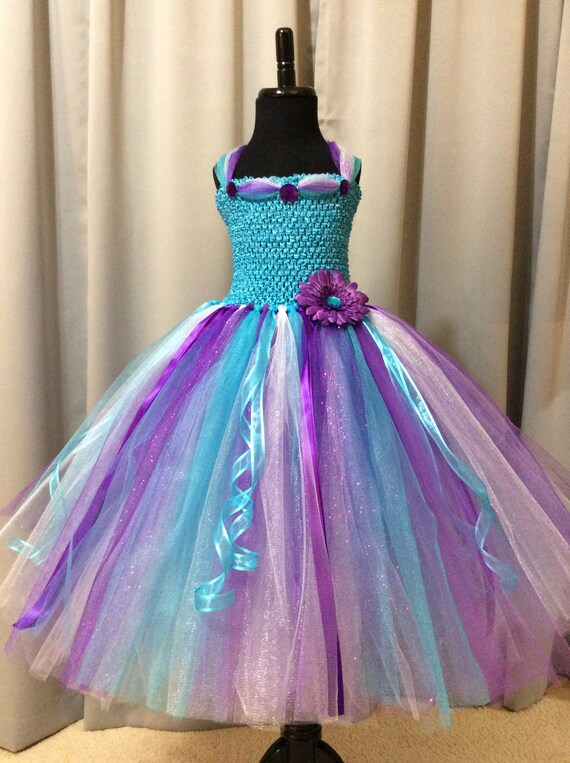 purple princess dress