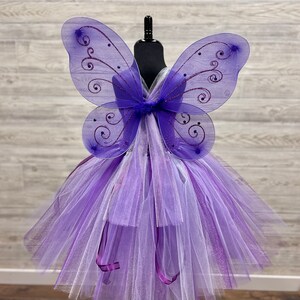 Purple Lavender & White Fairy Princess Costume Set Tutu - Etsy