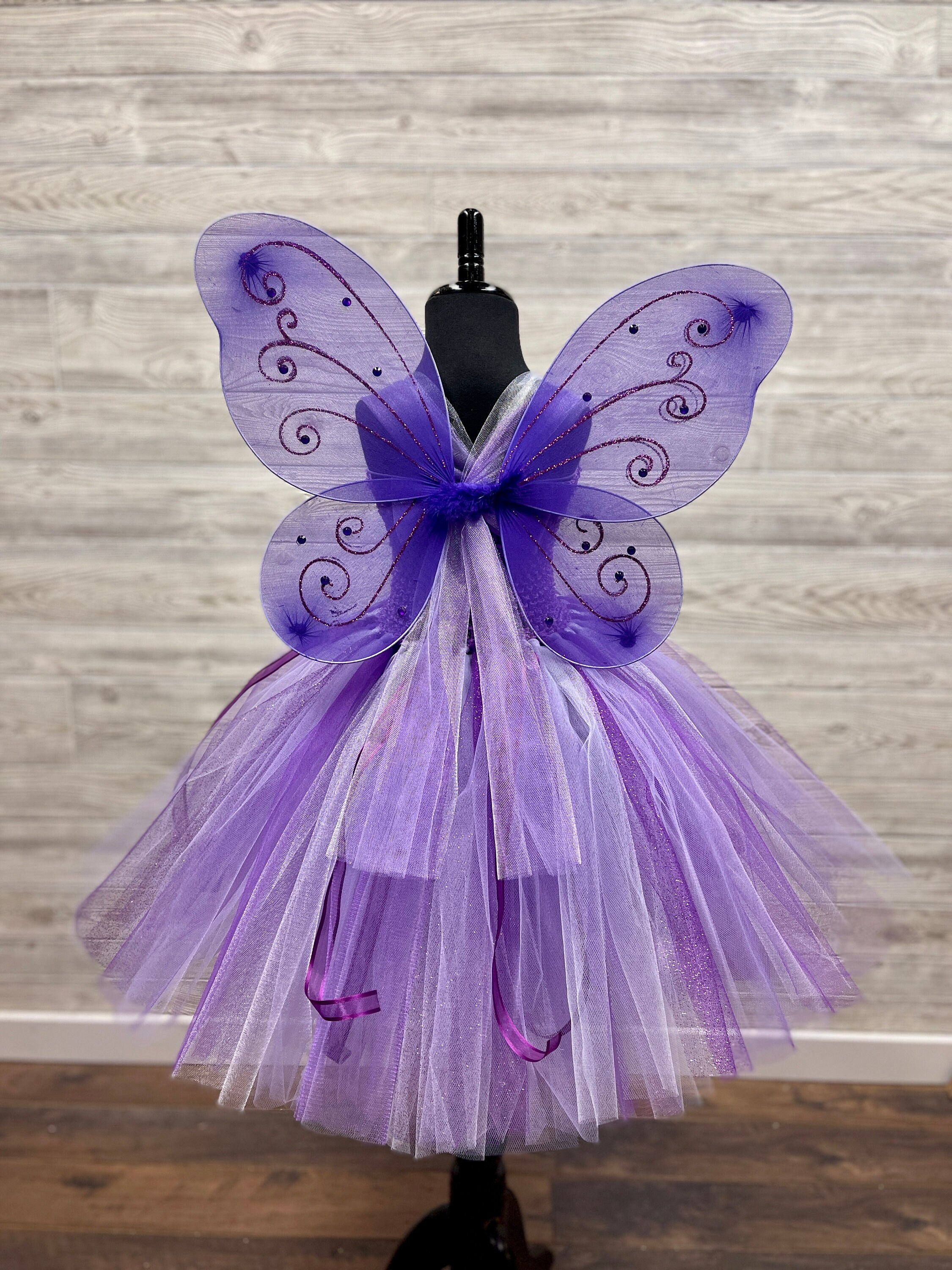 Purple Lavender & White Fairy Princess Costume Set Tutu - Etsy