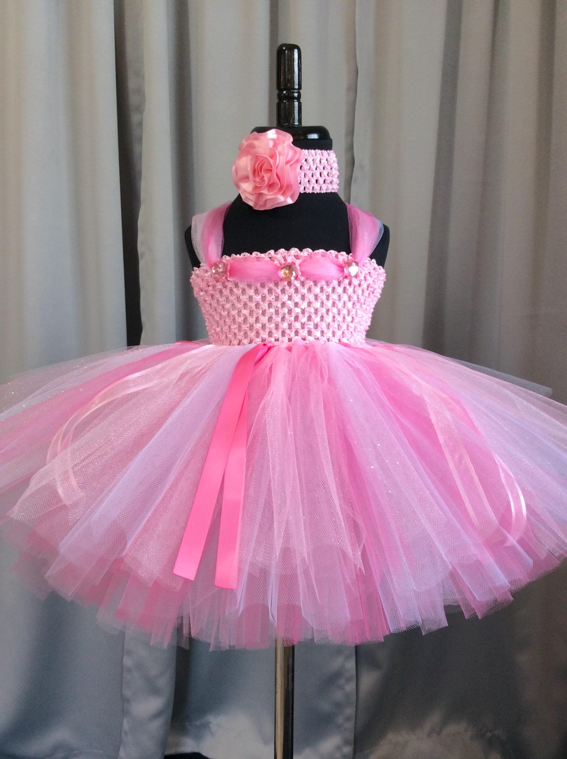 Pink princess dress little girl tutu infant tutu toddler Etsy