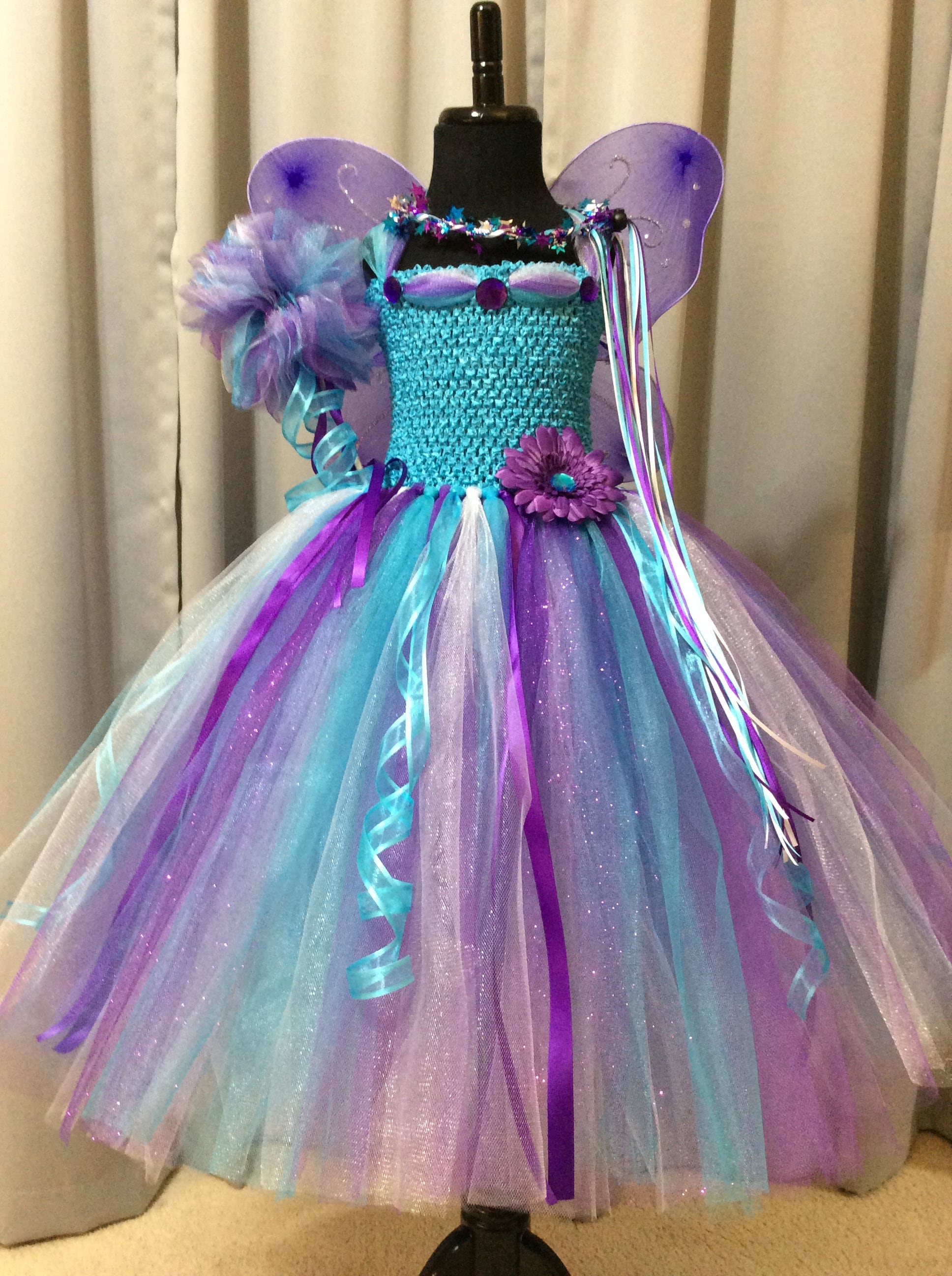 Turquoise Fairy Dress