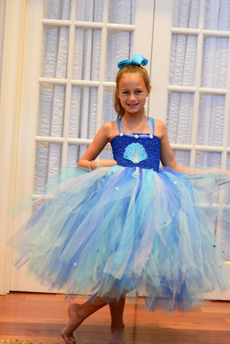 aqua tutu skirt