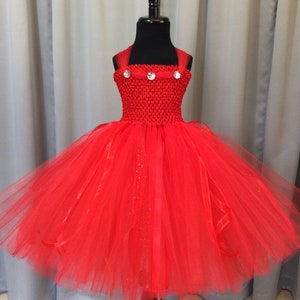 Red Fairy Princess Costume Princess Tutu Dress With Crown - Etsy