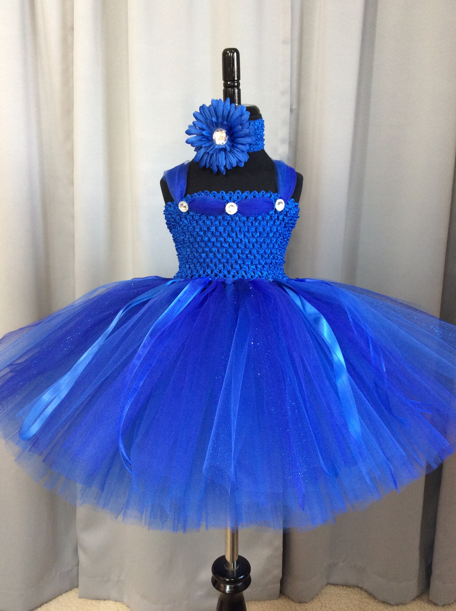 Royal blue princess dress tutu dress baby tutu dress Etsy