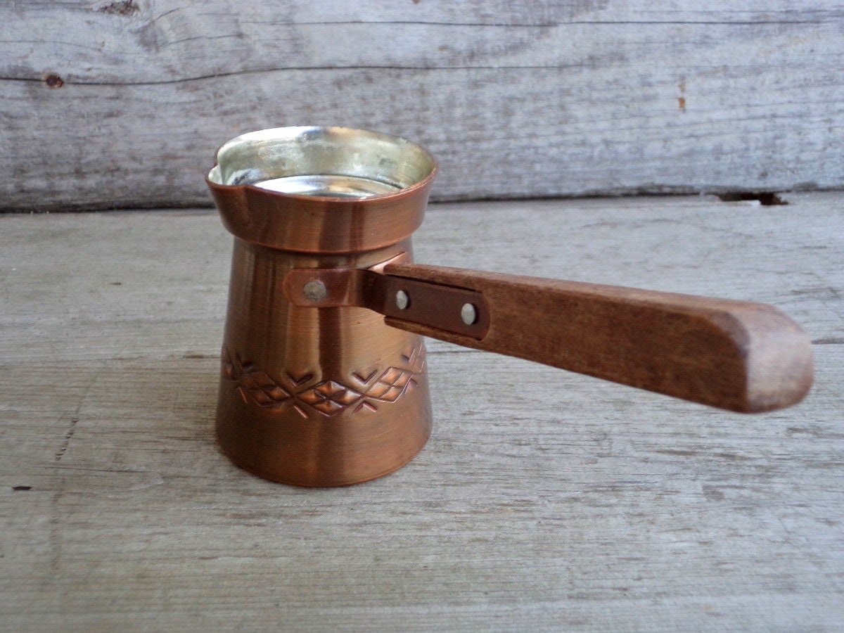 Vintage Copper Coffee Set for a Couple Antique Copper Coffee Etsy