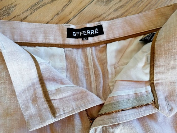 Vtg GFFerre Men's Pants, Rare 90s Gianfranco Ferr… - image 6