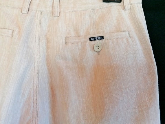 Vtg GFFerre Men's Pants, Rare 90s Gianfranco Ferr… - image 4